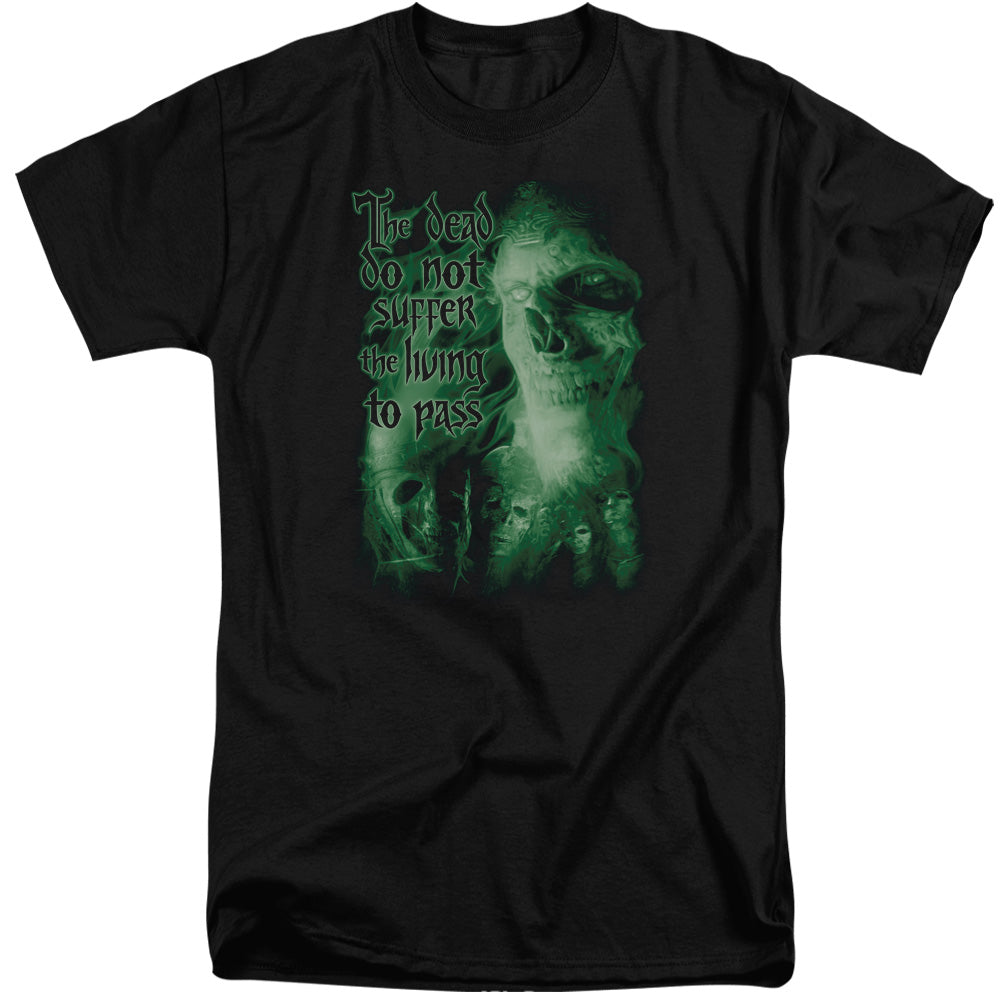 AN OFFCIALLY LICENSED LOR KING OF THE DEAD MEN'S TALL FIT T-SHIRT BLACK
