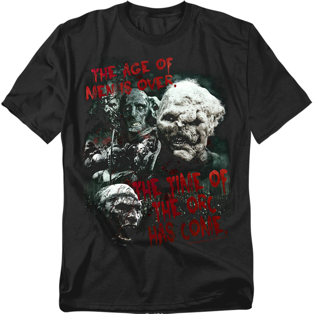 Lor Time Of The Orc Licensed Adult Unisex T-Shirt Regular Fit Tee SM-3X