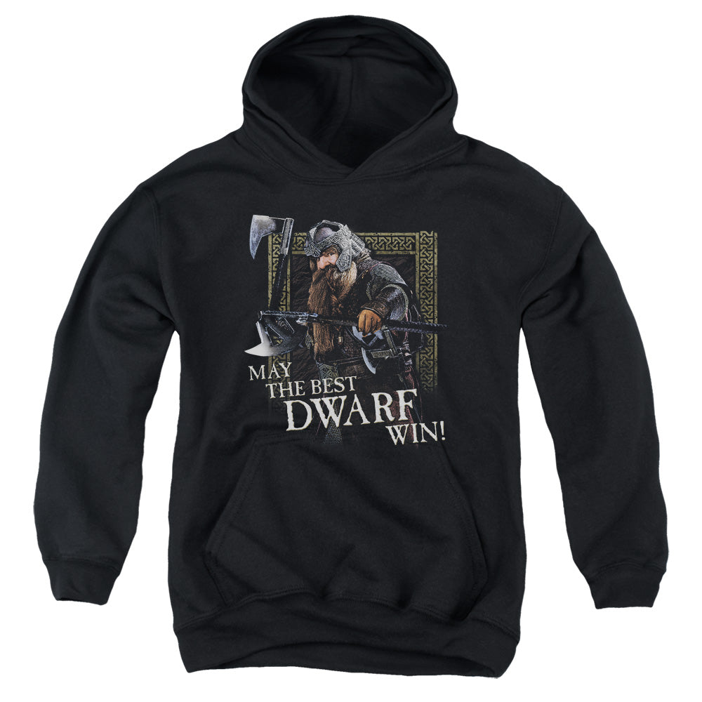 AN OFFCIALLY LICENSED LOR THE BEST DWARF YOUTH HOODIE BLACK