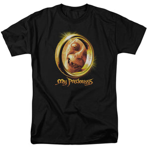 AN OFFCIALLY LICENSED LOR MY PRECIOUS MEN'S REGULAR FIT T-SHIRT BLACK