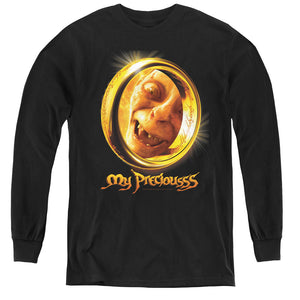 AN OFFCIALLY LICENSED LOR MY PRECIOUS YOUTH LONG SLEEVE T-SHIRT BLACK