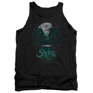AN OFFCIALLY LICENSED LORD OF THE RINGS SHELOB ADULT UNISEX TANK TOP BLACK