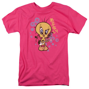 AN OFFCIALLY LICENSED LOONEY TUNES SO BAD MEN'S REGULAR FIT T-SHIRT HOT PINK