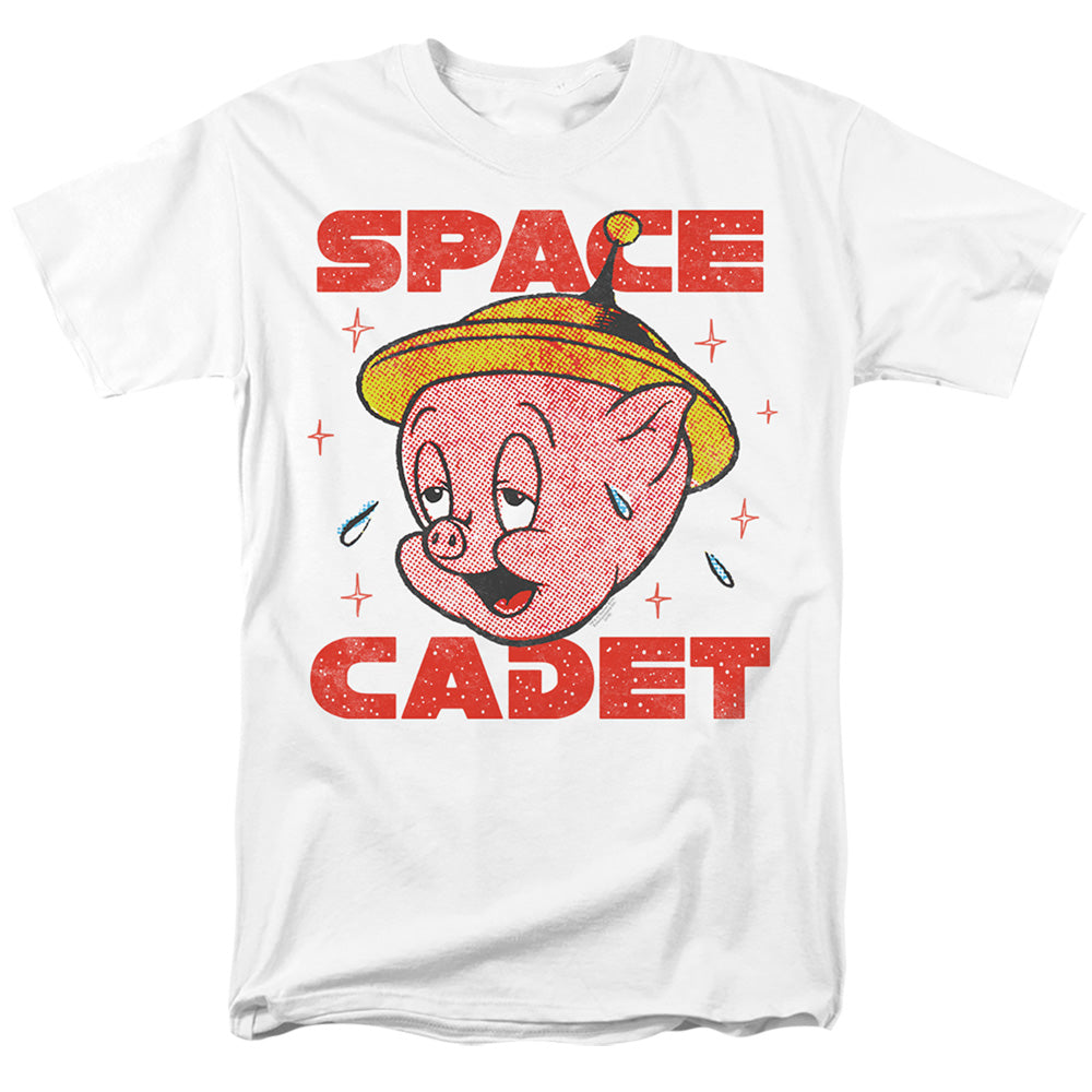 AN OFFCIALLY LICENSED LOONEY TUNES SPACE GHOST MEN'S REGULAR FIT T-SHIRT WHITE