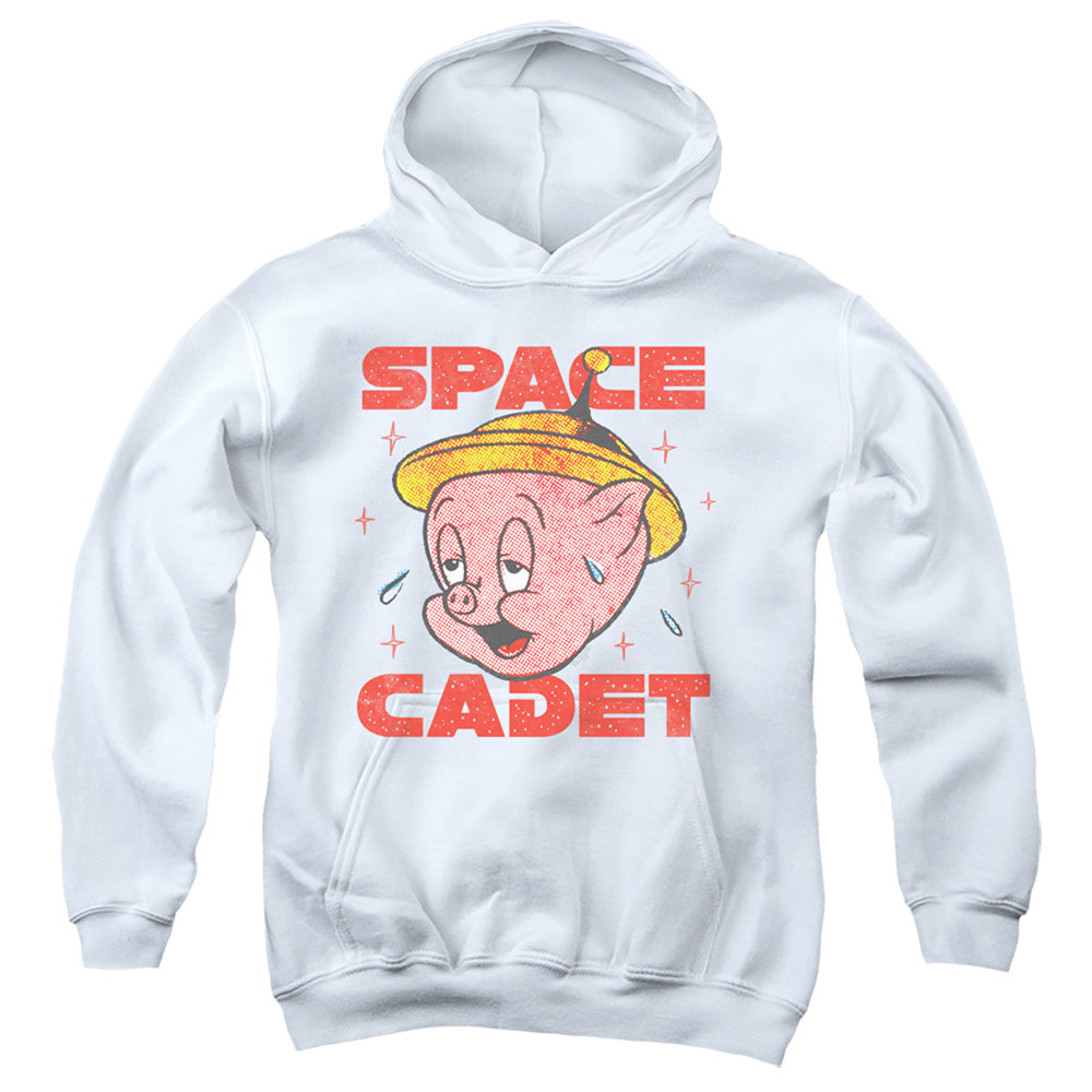 AN OFFCIALLY LICENSED LOONEY TUNES SPACE GHOST YOUTH HOODIE WHITE