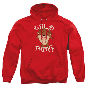 AN OFFCIALLY LICENSED LOONEY TUNES WILD THING KID ADULT UNISEX PULLOVER HOODIE RED