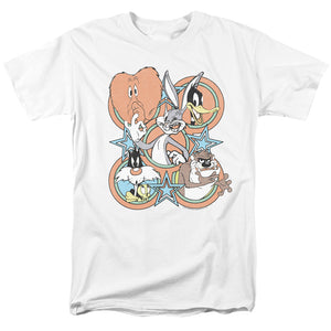 AN OFFCIALLY LICENSED LOONEY TUNES SCREEN STARS MEN'S REGULAR FIT T-SHIRT WHITE