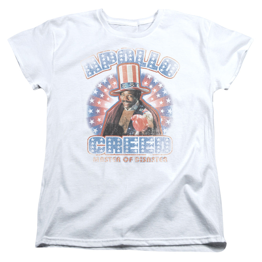 Rocky Apollo Creed Licensed Women's T-Shirt Regular Fit LG