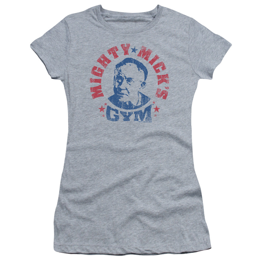 Rocky Mighty Micks Gym Licensed Women's T-Shirt Juniors SM-XL