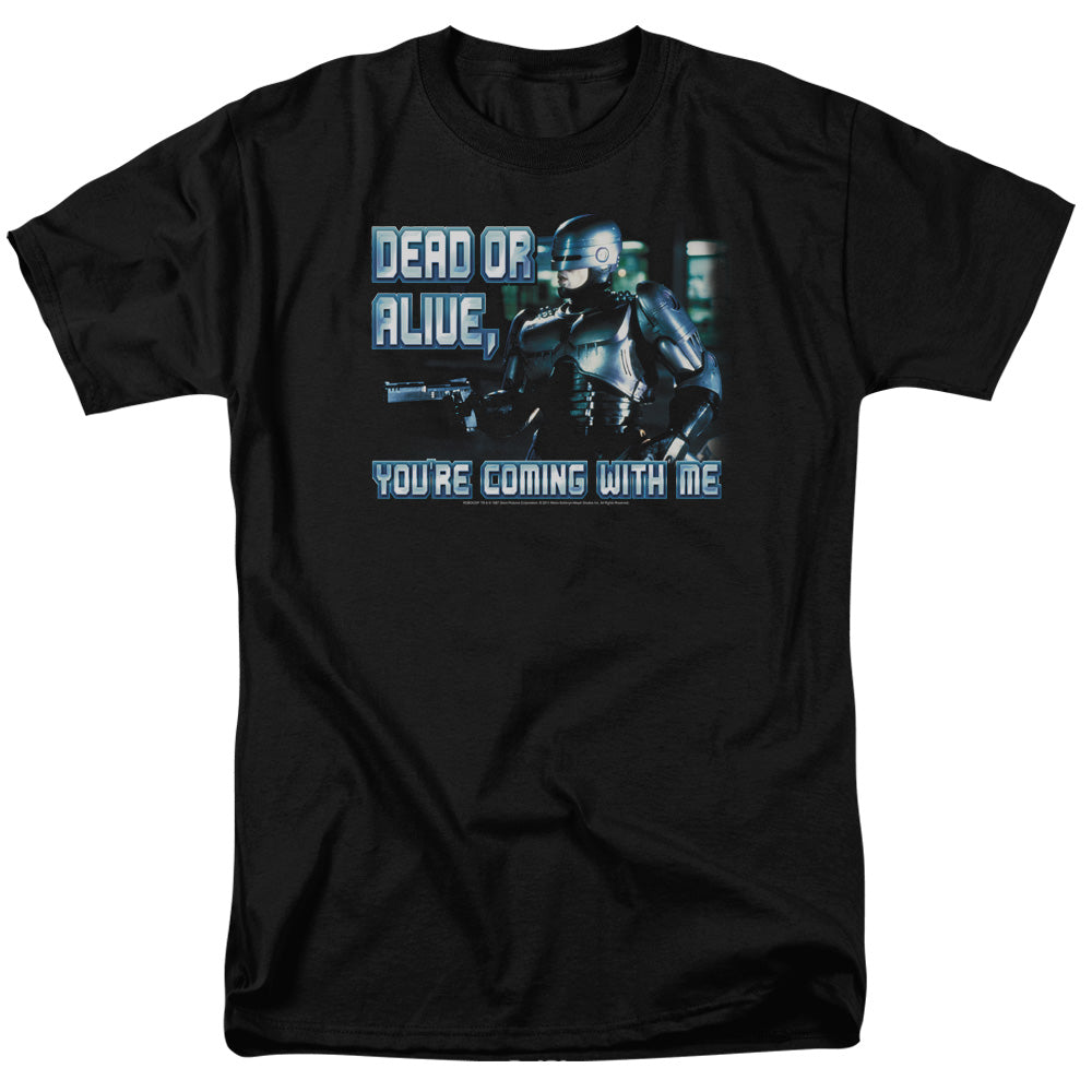Robocop Dead Or Alive Licensed Adult Unisex T-Shirt Regular Fit Tee SM-3X