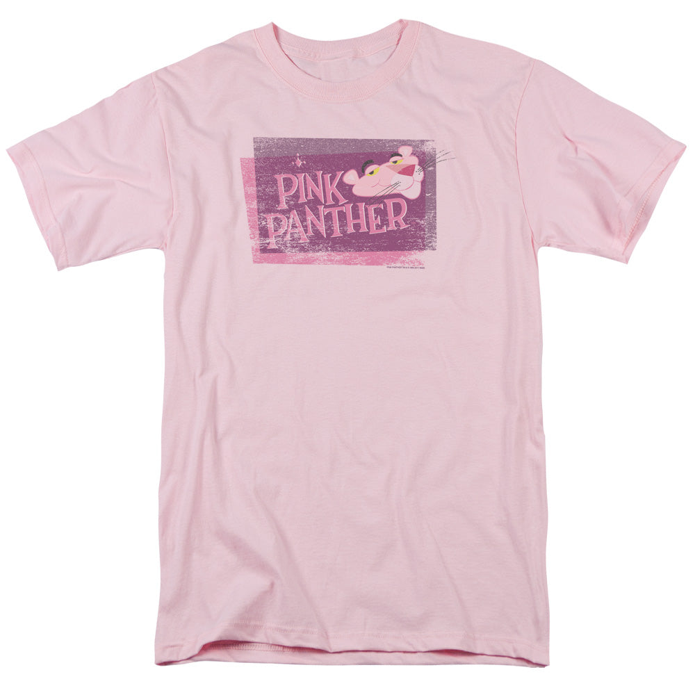 Pink Panther Distressed Licensed Adult Unisex T-Shirt Regular Fit Tee MD-3X