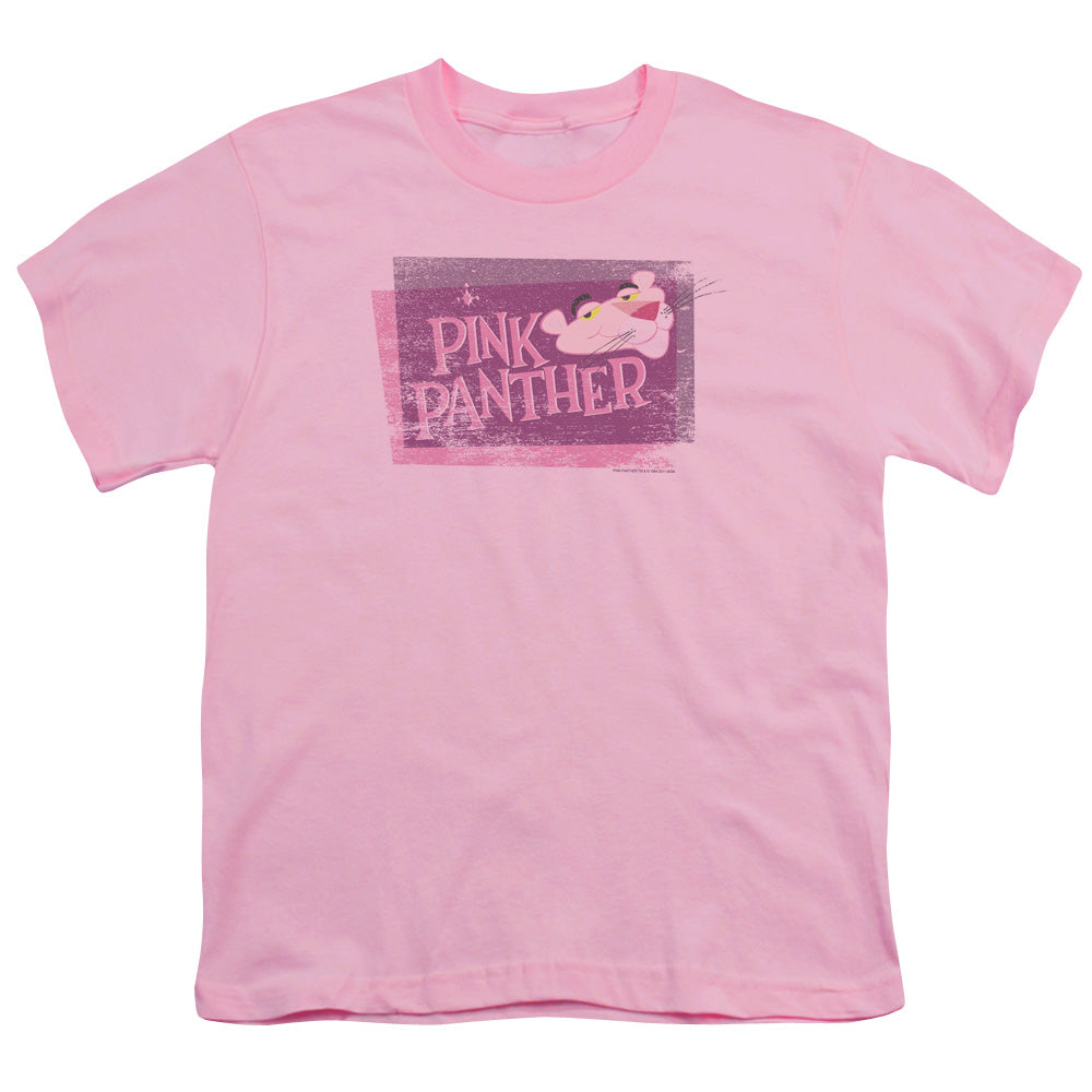 Pink Panther Distressed Licensed Kid's T-Shirt (Ages 4-7) SM-LG