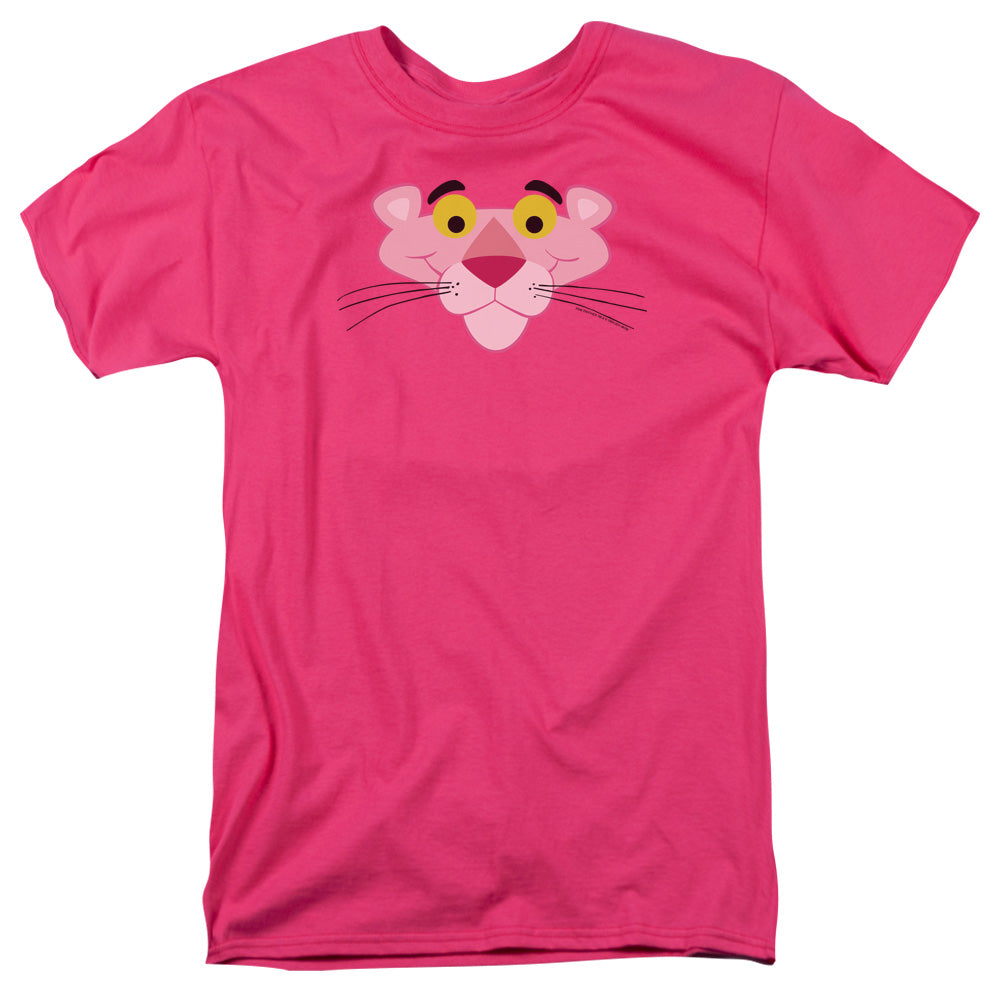 Pink Panther Face Licensed Adult Unisex T-Shirt Regular Fit Tee SM-3X