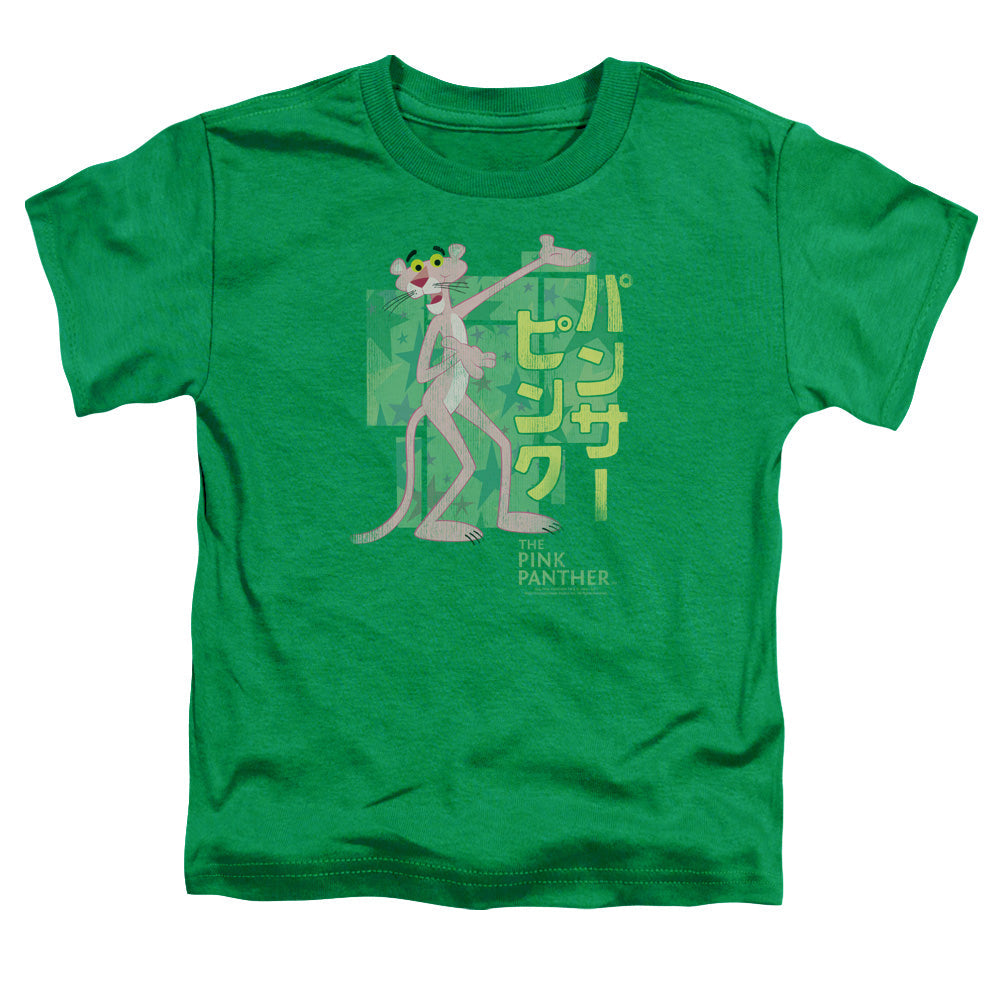Pink Panther Asian Letters Licensed Toddler T-Shirt LG