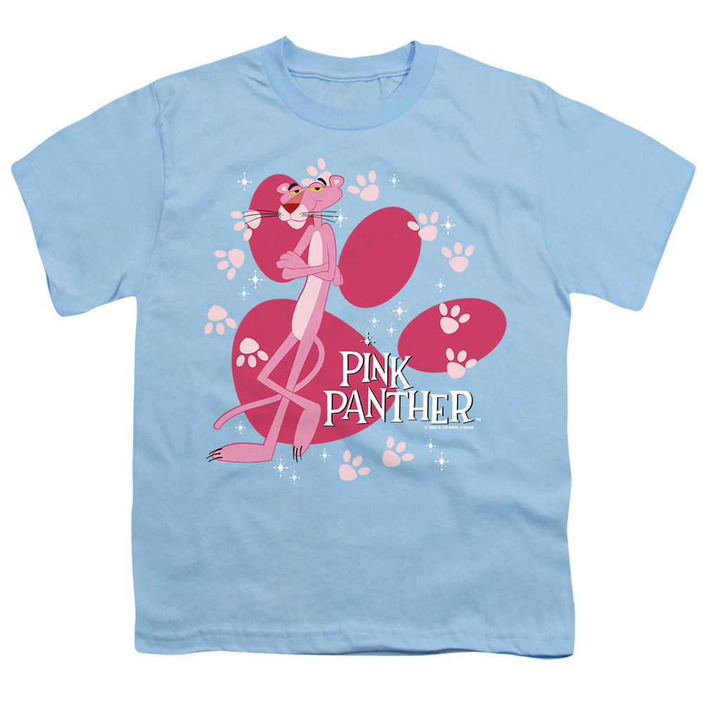 Pink Panther Walk All Over Licensed Kid's T-Shirt (Ages 4-7) XS-LG