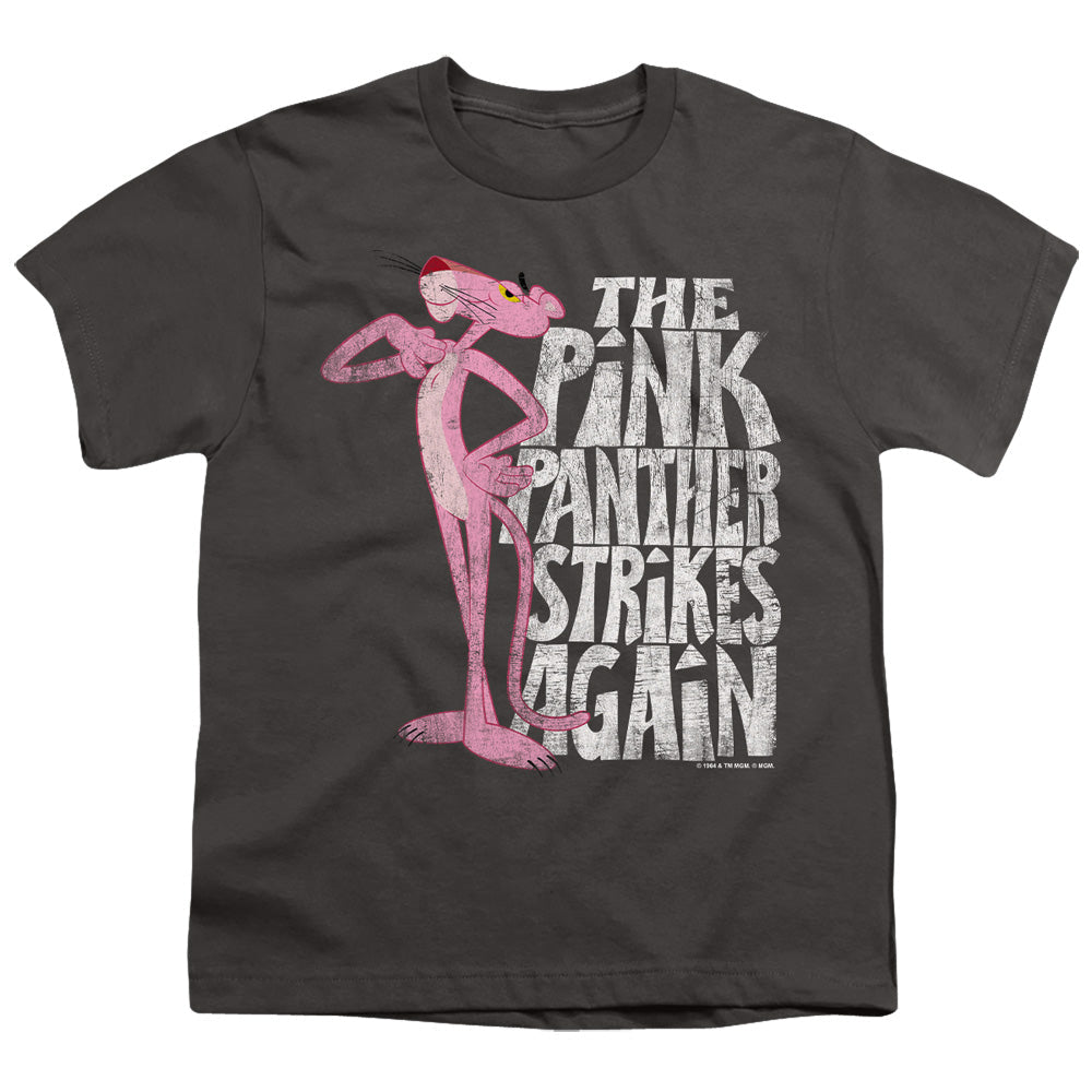 Pink Panther Strikes Again Licensed Kid's T-Shirt (Ages 4-7) XS-XL