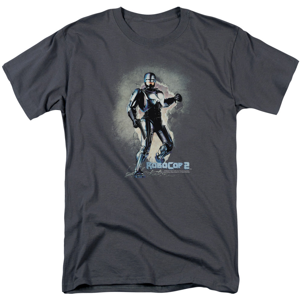 Robocop Break On Through Licensed Adult Unisex T-Shirt Regular Fit Tee SM-3X
