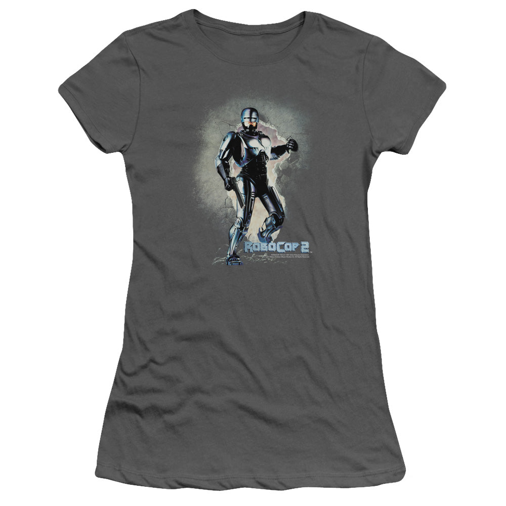 Robocop Break On Through Licensed Women's T-Shirt Juniors SM