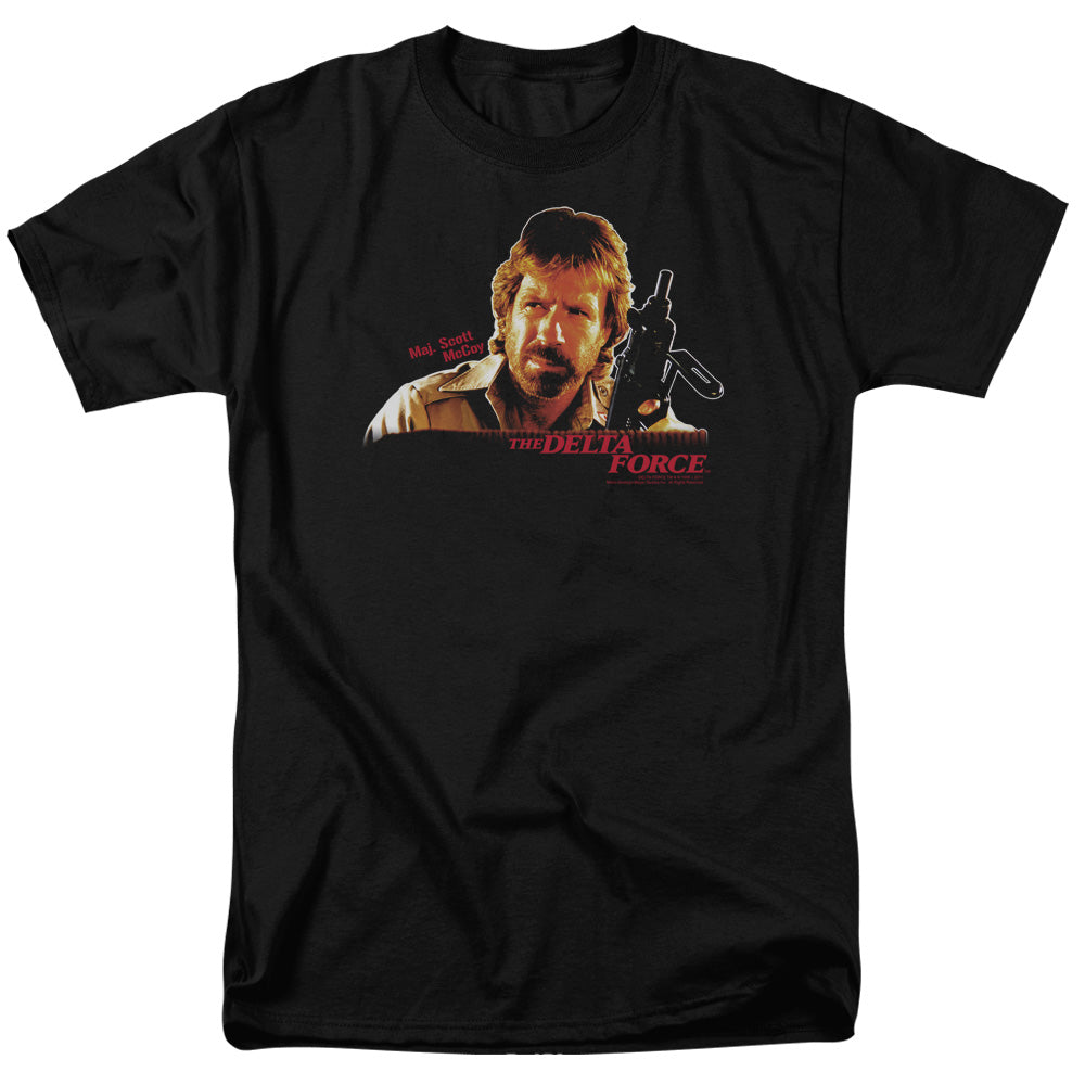 Delta Force Maj Scott Mccoy Licensed Adult Unisex T-Shirt Regular Fit Tee SM-3X