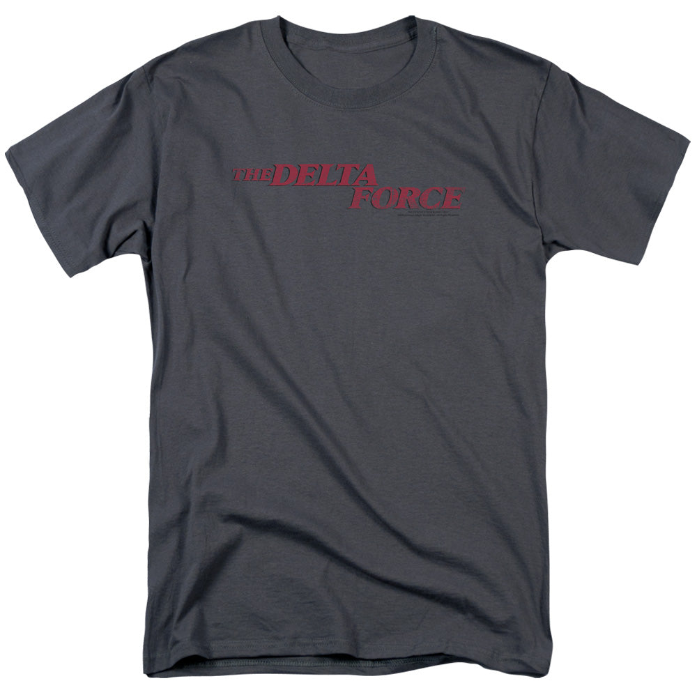 Delta Force Distressed Logo Licensed Adult Unisex T-Shirt Regular Fit Tee SM-3X