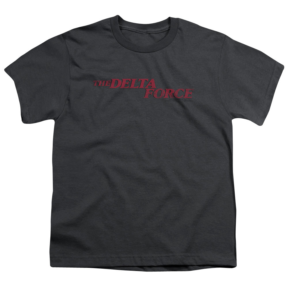 Delta Force Distressed Logo Licensed Kid's T-Shirt (Ages 4-7) SM