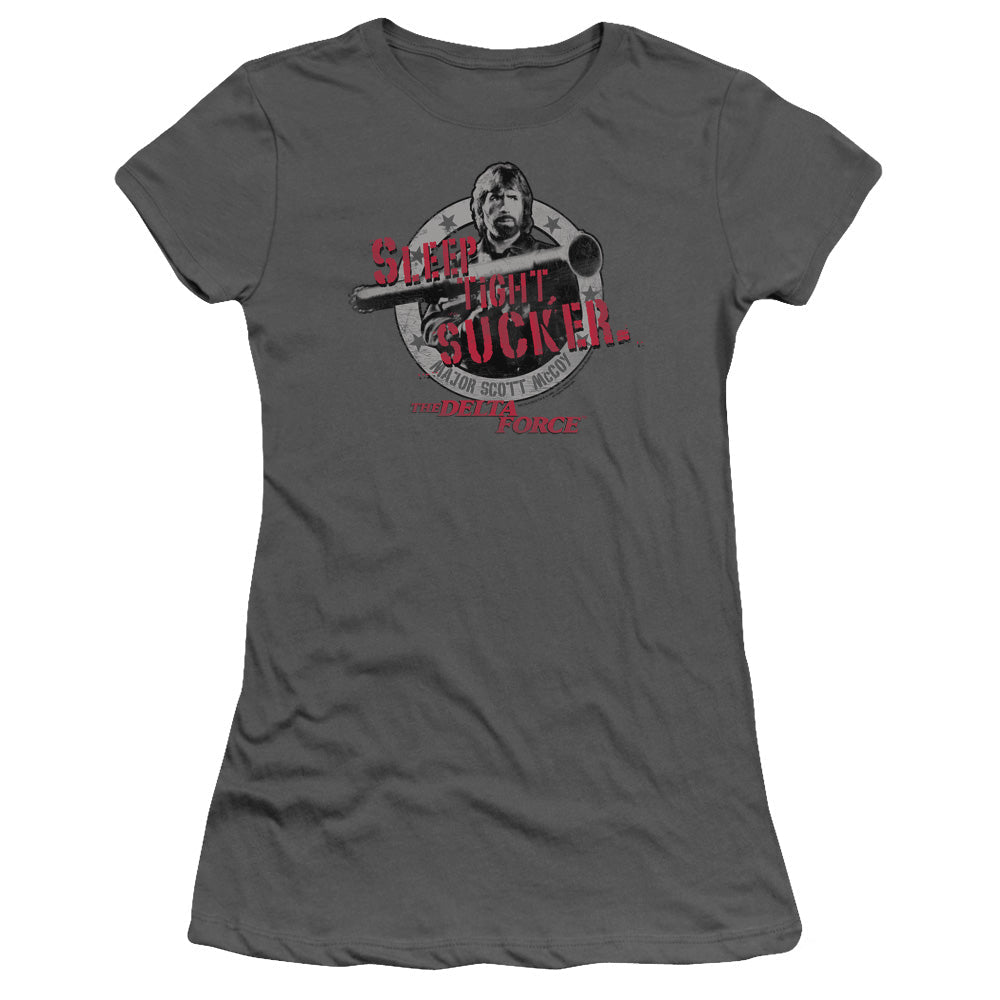 Delta Force Sleep Tight Licensed Women's T-Shirt Juniors SM