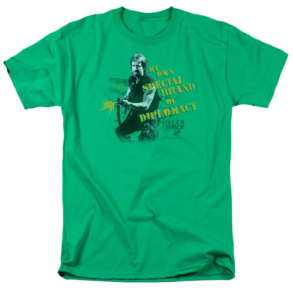 Delta Force 2 Special Diplomacy Licensed Adult Unisex T-Shirt Regular Fit Tee