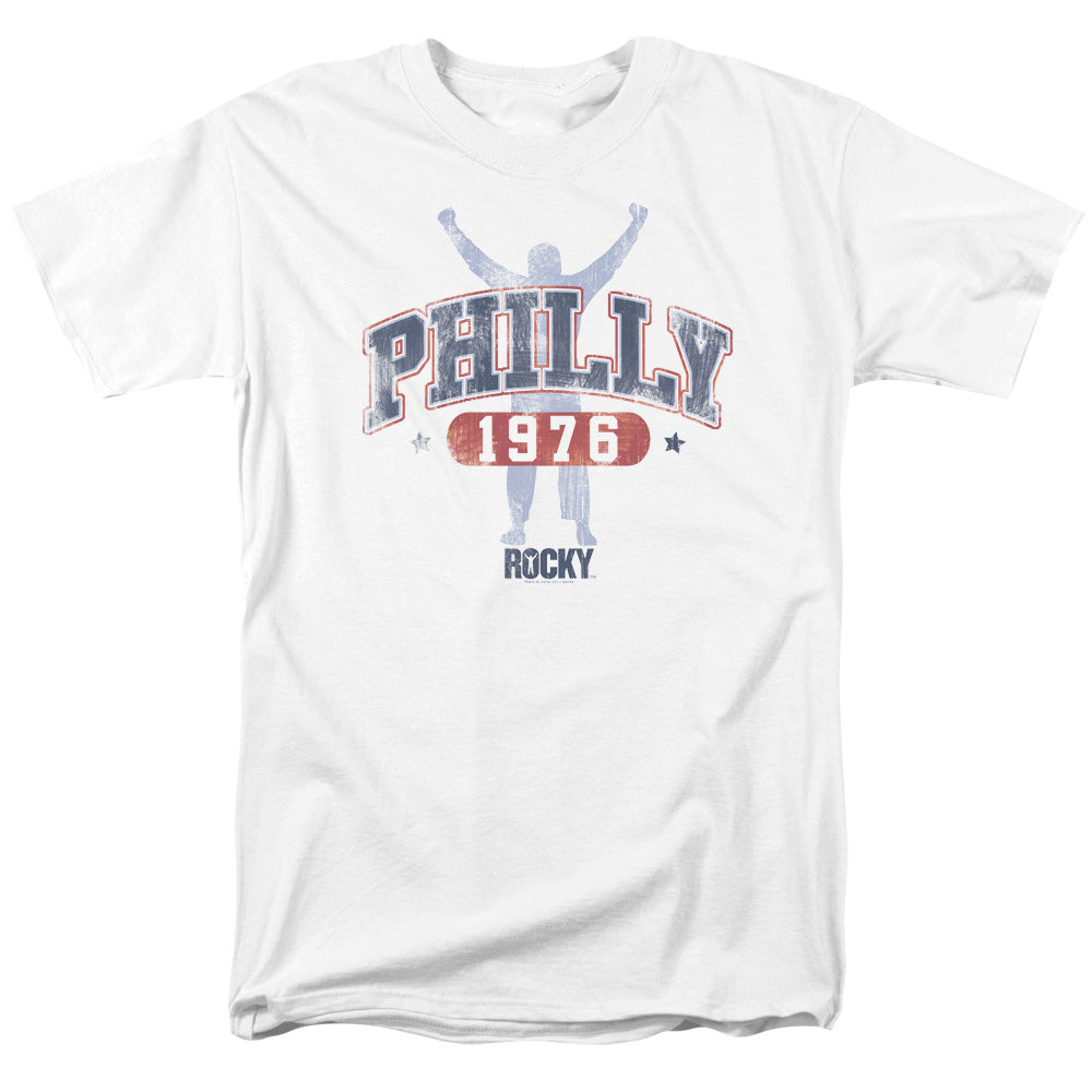 Rocky Philly 1976 Licensed Adult Unisex T-Shirt Regular Fit Tee SM-3X