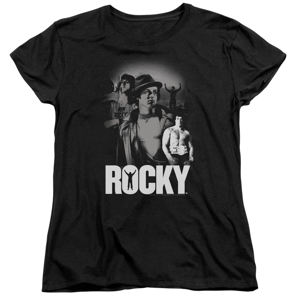 Rocky Making Of A Champ Licensed Women's T-Shirt Regular Fit LG