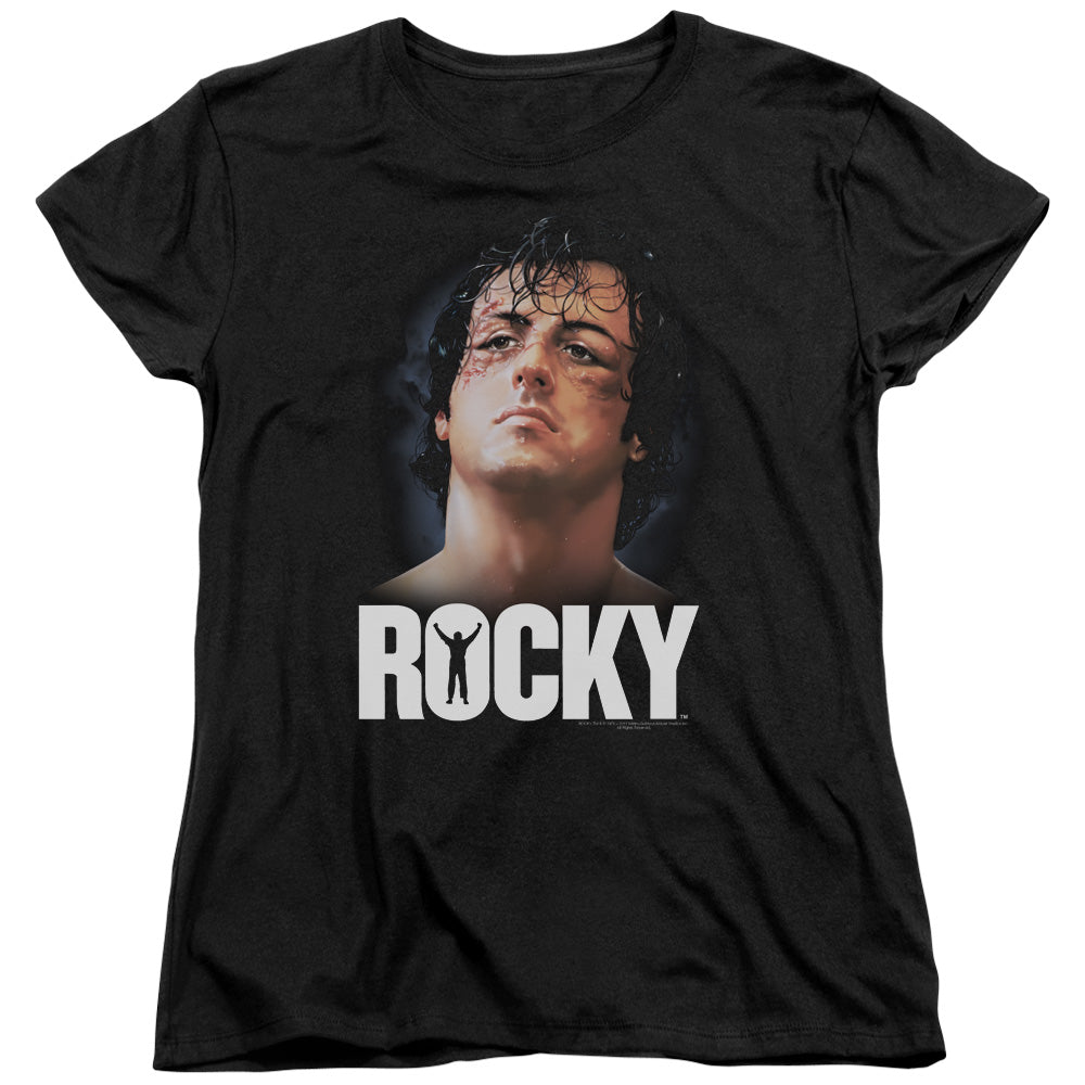 Rocky The Champ Licensed Women's T-Shirt Regular Fit LG-XL
