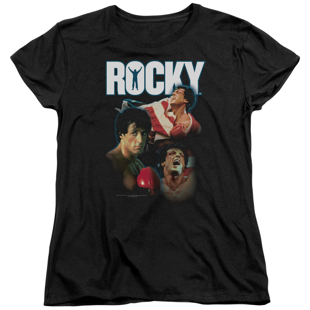 Rocky I Did It Licensed Women's T-Shirt Regular Fit LG