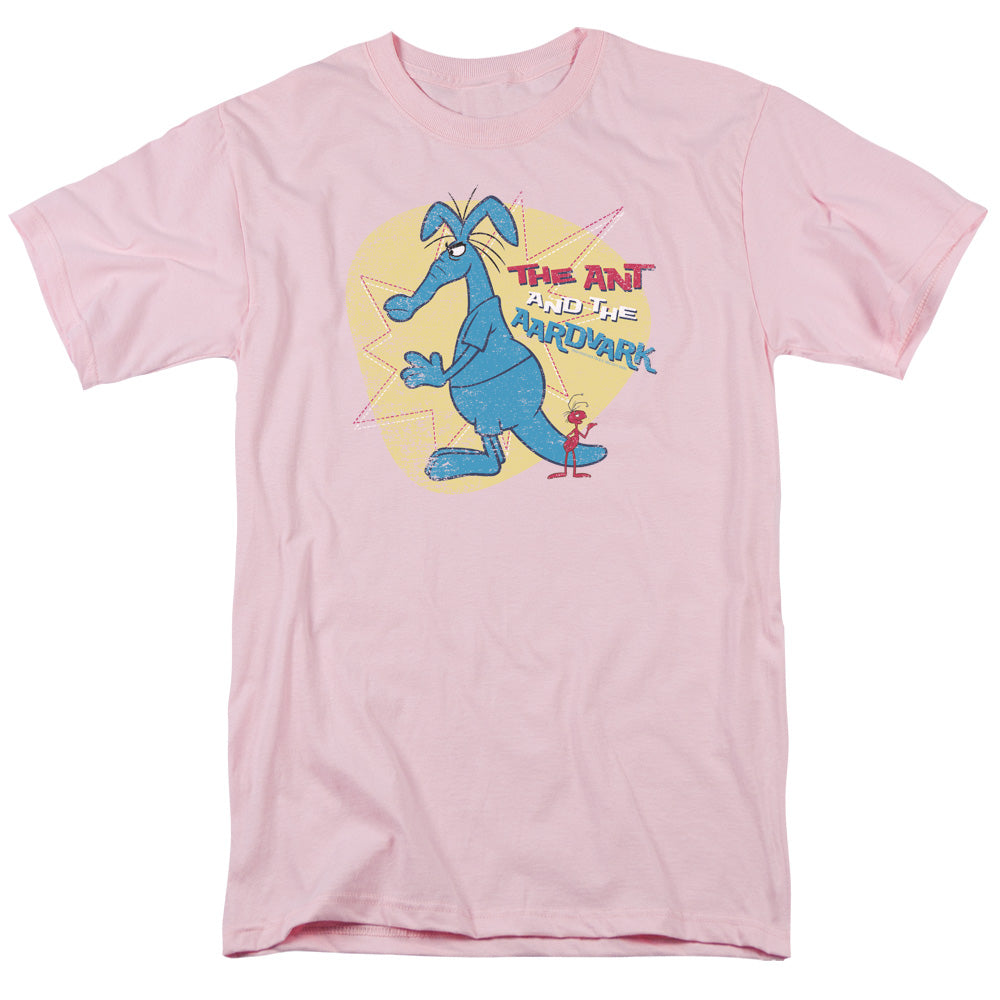 Pink Panther Ant And Aardvark Licensed Adult Unisex T-Shirt Regular Fit Tee