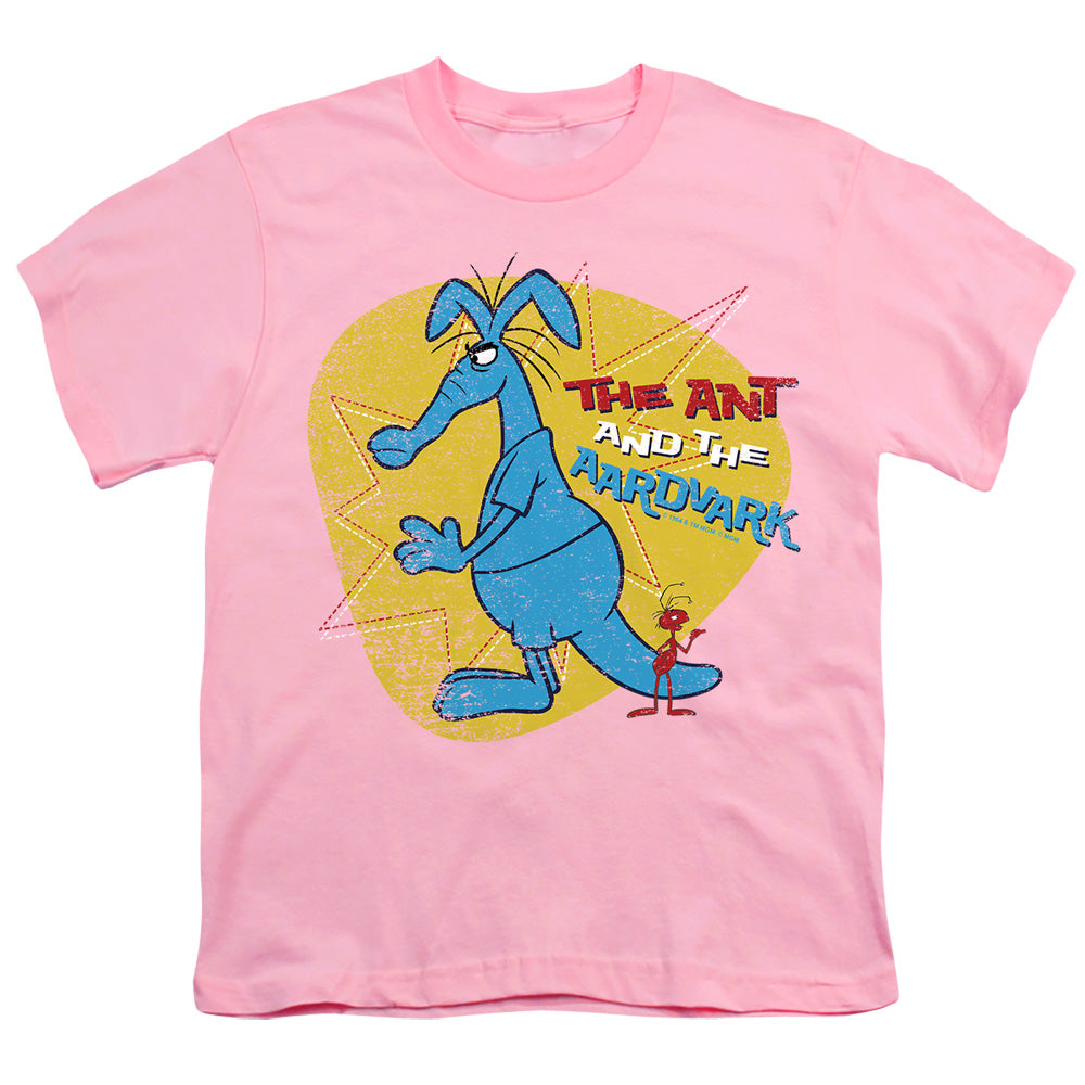 Pink Panther Ant And Aardvark Licensed Kid's T-Shirt (Ages 4-7) SM-MD