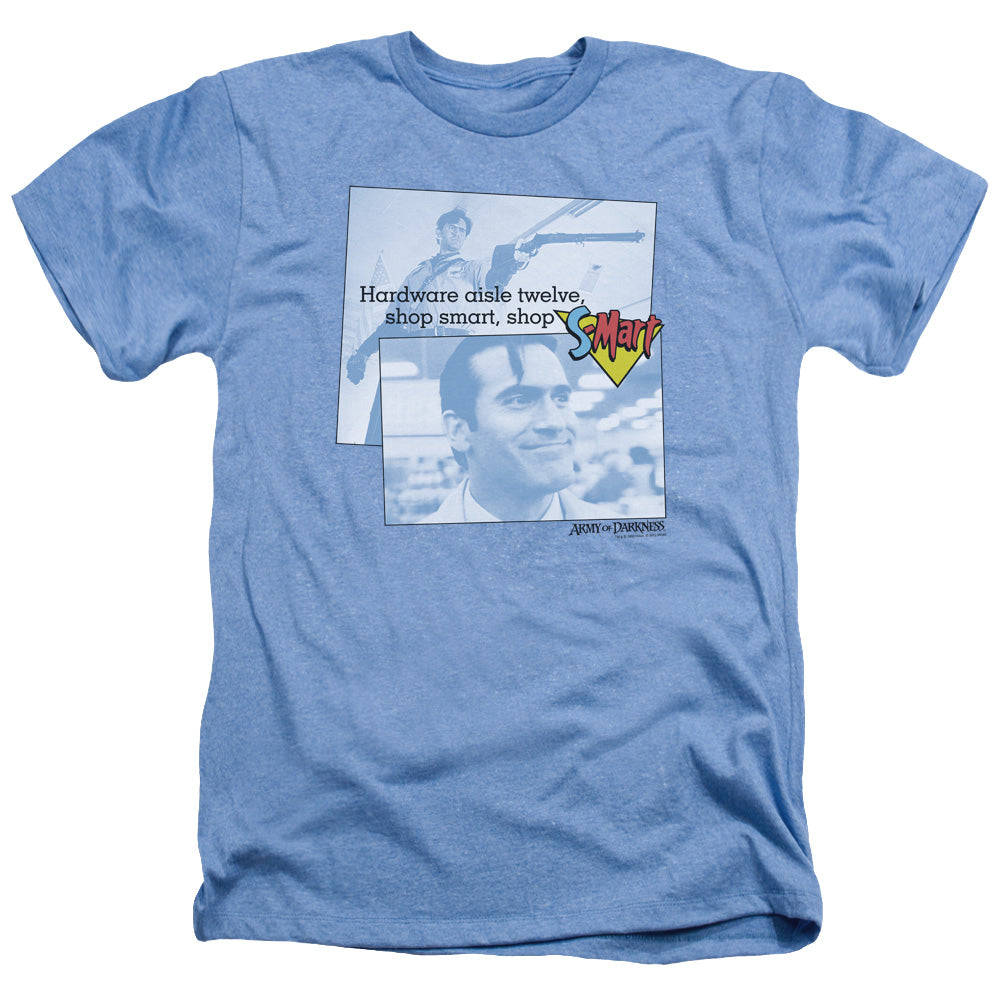 Army Of Darkness Shop S Mart Licensed Adult Unisex T-Shirt Heather Tee LG