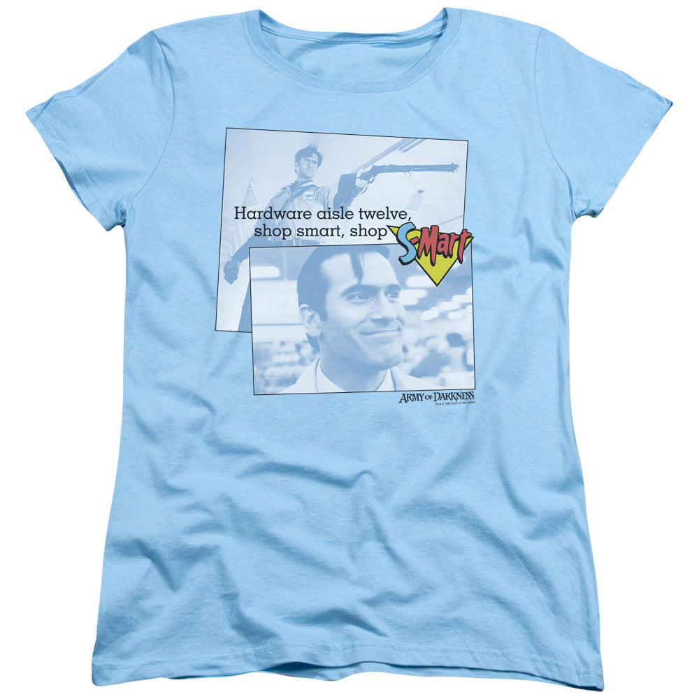 Army Of Darkness Shop S Mart Licensed Women's T-Shirt Regular Fit LG