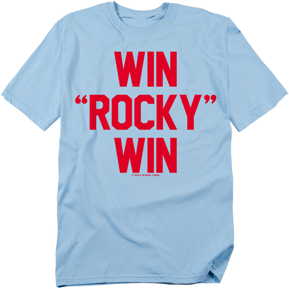 Rocky Win Rocky Win Licensed Adult Unisex T-Shirt Regular Fit Tee SM-2X