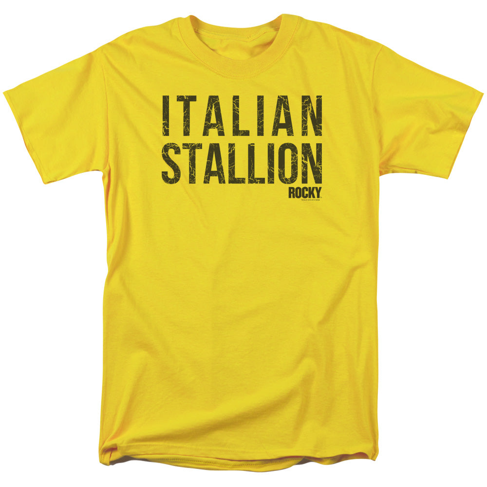 Rocky Italian Stallion Licensed Adult Unisex T-Shirt Regular Fit Tee SM-3X