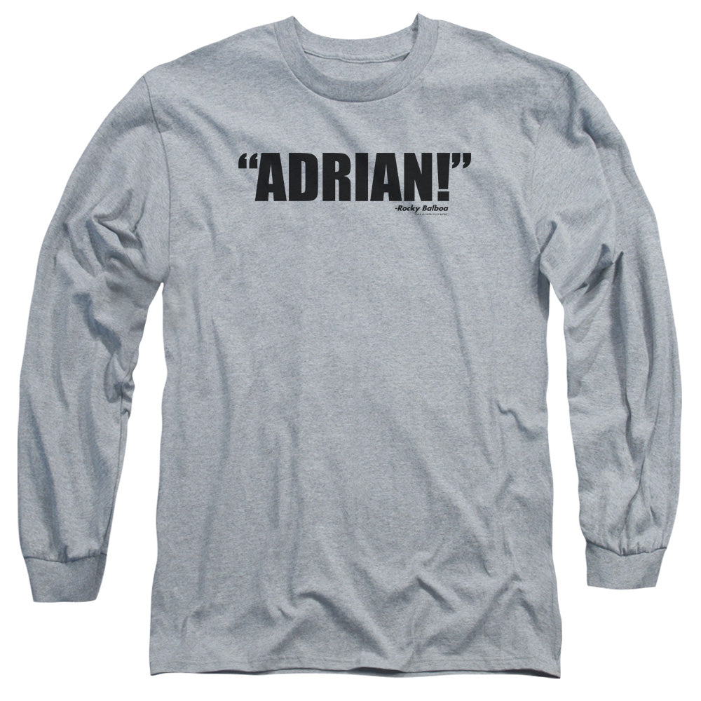 Rocky Adrian Licensed Adult Unisex Long Sleeve T-Shirt LG