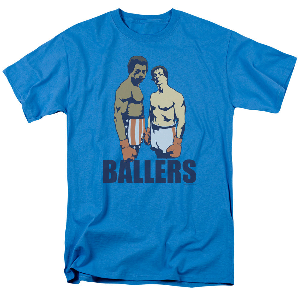 Rocky Ballers Licensed Adult Unisex T-Shirt Regular Fit Tee SM-3X