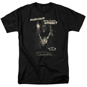 AN OFFCIALLY LICENSED ARMY OF DARKNESS WANT SOME MEN'S REGULAR FIT T-SHIRT BLACK