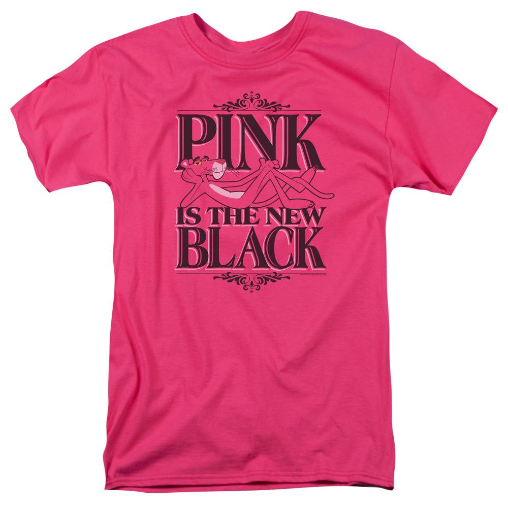 Pink Panther The New Black Licensed Adult Unisex T-Shirt Regular Fit Tee SM-3X