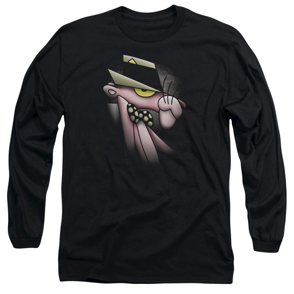 Pink Panther Smooth Panther Licensed Adult Unisex Long Sleeve T-Shirt LG