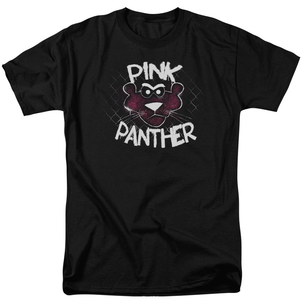 Pink Panther Spray Panther Licensed Adult Unisex T-Shirt Regular Fit Tee SM-3X
