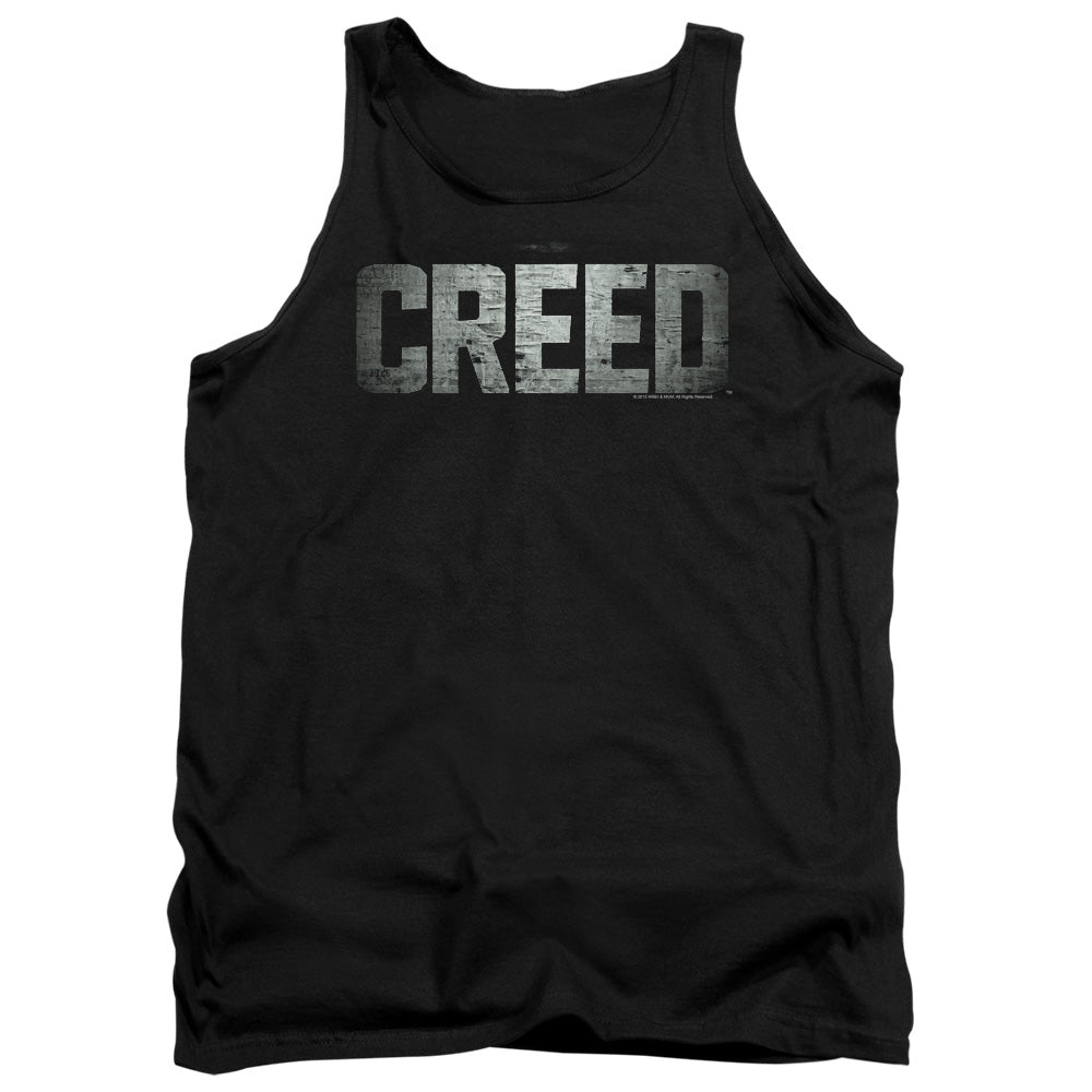 AN OFFCIALLY LICENSED CREED LOGO ADULT UNISEX TANK TOP BLACK