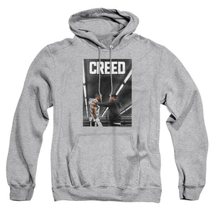 AN OFFCIALLY LICENSED CREED POSTER ADULT UNISEX PULLOVER HOODIE ATHLETIC HEATHER
