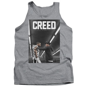 AN OFFCIALLY LICENSED CREED POSTER ADULT UNISEX TANK TOP ATHLETIC HEATHER