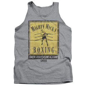 AN OFFCIALLY LICENSED CREED MICKS POSTER ADULT UNISEX TANK TOP ATHLETIC HEATHER