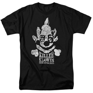 AN OFFCIALLY LICENSED KILLER KLOWNS FROM OUTER SPACE KREEPY MEN'S REGULAR FIT T-SHIRT BLACK