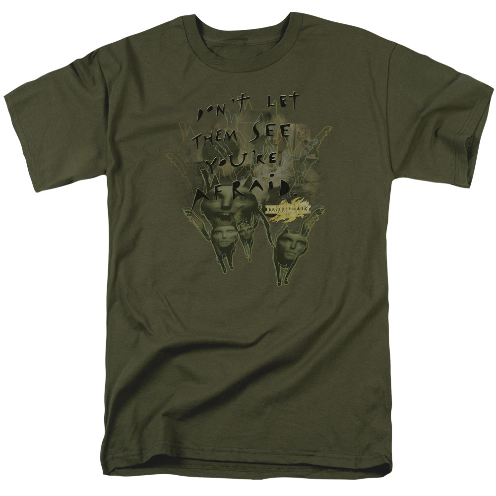 Mirrormask Dont Let Them Licensed Adult Unisex T-Shirt Regular Fit Tee SM-LG