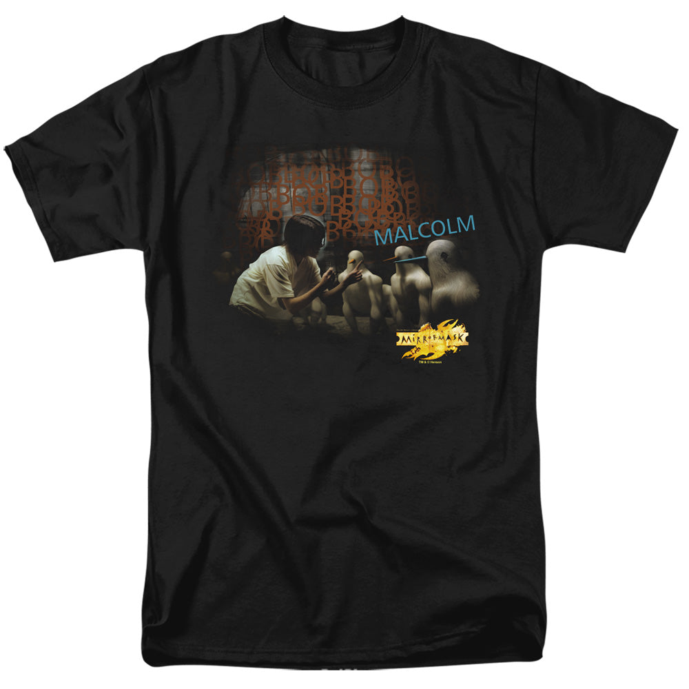 Mirrormask Bob Malcolm Licensed Adult Unisex T-Shirt Regular Fit Tee LG